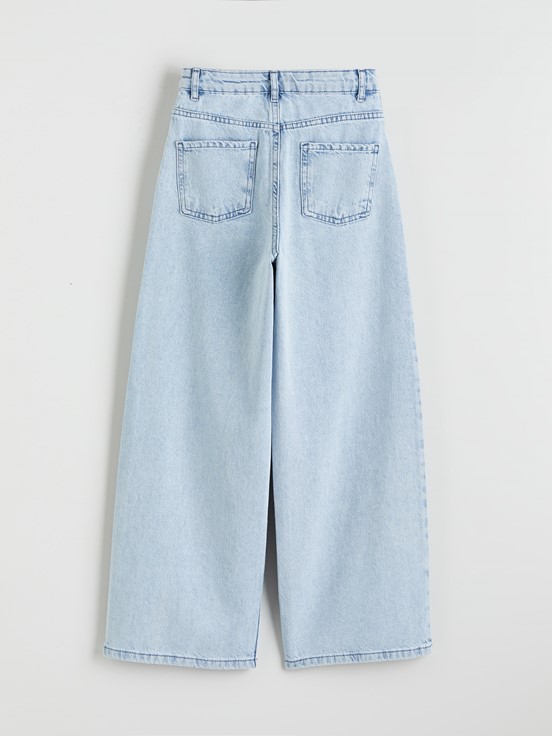 Jean Pantolon AÇIK MAVİ ASİT YIKAMALI