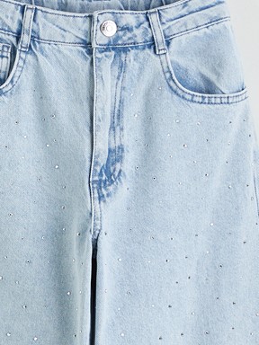 Jean Pantolon AÇIK MAVİ ASİT YIKAMALI