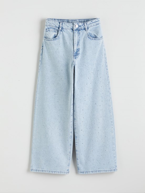 Jean Pantolon AÇIK MAVİ ASİT YIKAMALI