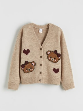 Hırka AÇIK KAHVERENGİ