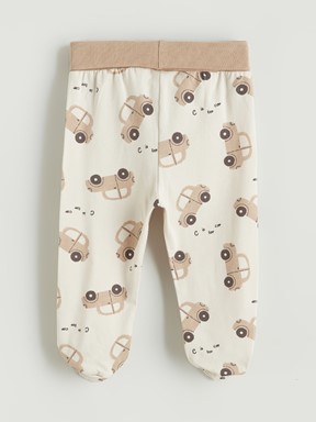 Pantolon AÇIK BEJ BASKILI