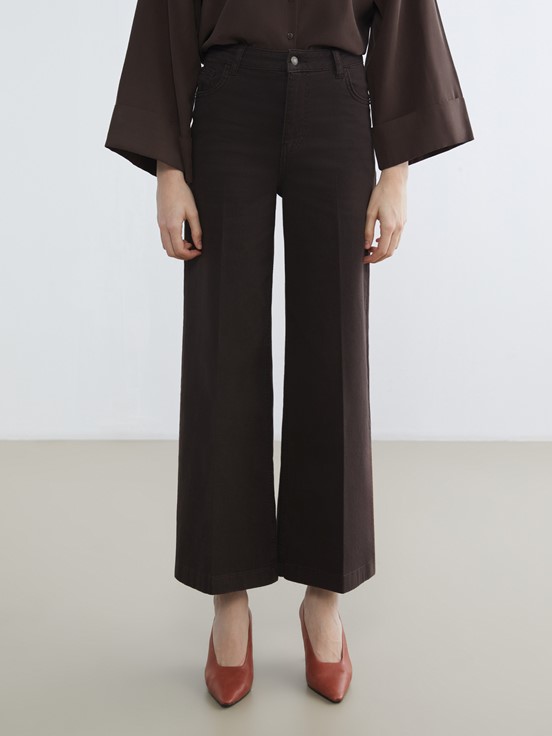 Jean Pantolon KOYU KAHVERENGİ