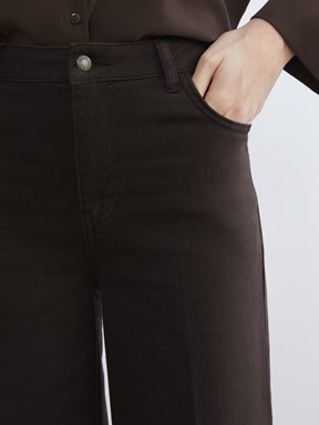 Jean Pantolon KOYU KAHVERENGİ