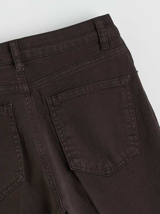 Jean Pantolon KOYU KAHVERENGİ