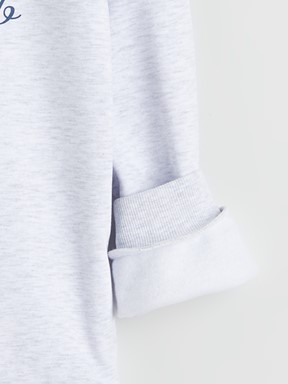 Sweatshirt AÇIK GRİ MELANJ