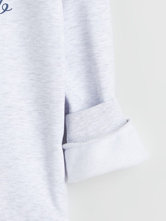 Sweatshirt AÇIK GRİ MELANJ