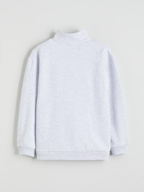 Sweatshirt AÇIK GRİ MELANJ