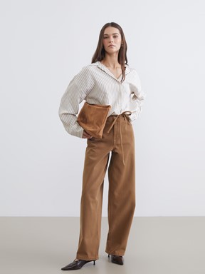 Jean Pantolon KOYU KAHVERENGİ