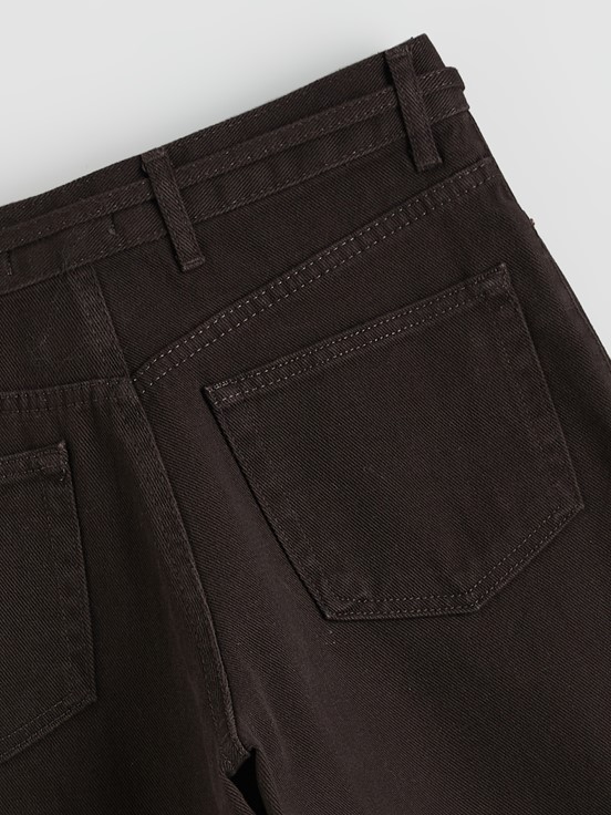 Jean Pantolon KOYU KAHVERENGİ