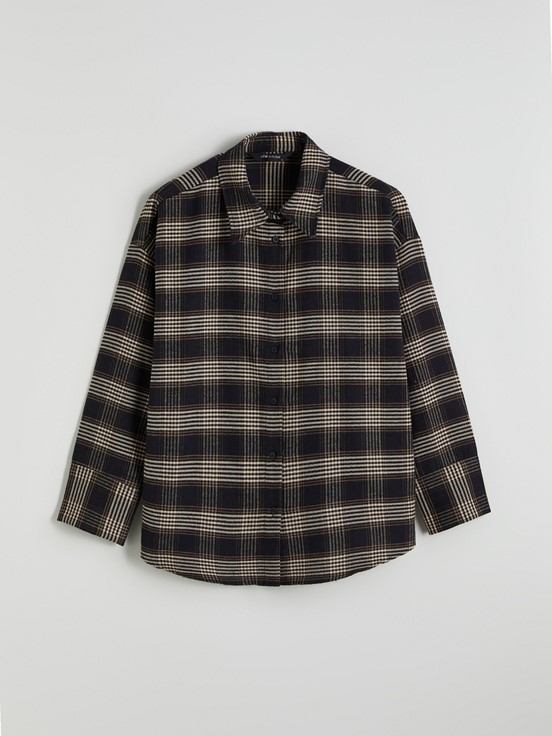 Gömlek SİYAH EKOSELİ