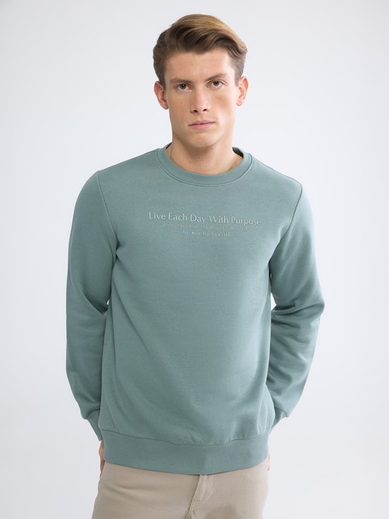 Sweatshirt MAT YEŞİL