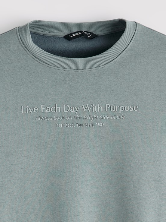 Sweatshirt MAT YEŞİL