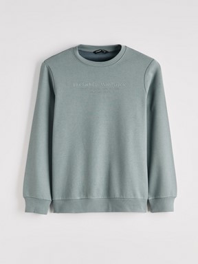 Sweatshirt MAT YEŞİL