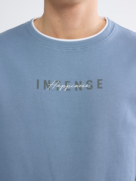 Sweatshirt MAT MAVİ