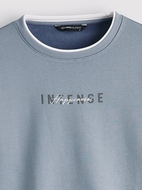 Sweatshirt MAT MAVİ