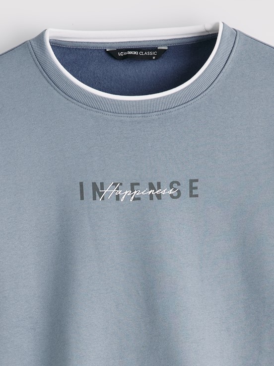 Sweatshirt MAT MAVİ