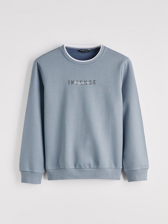 Sweatshirt MAT MAVİ