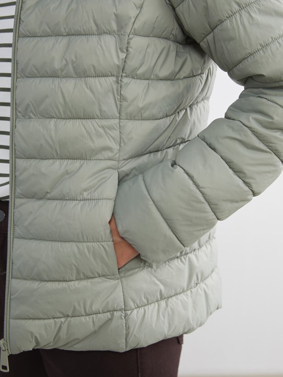 Şişme Mont MAT YEŞİL