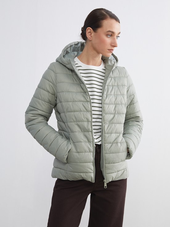 Şişme Mont MAT YEŞİL