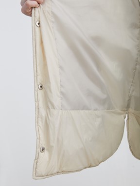 Şişme Mont TAŞ RENGİ