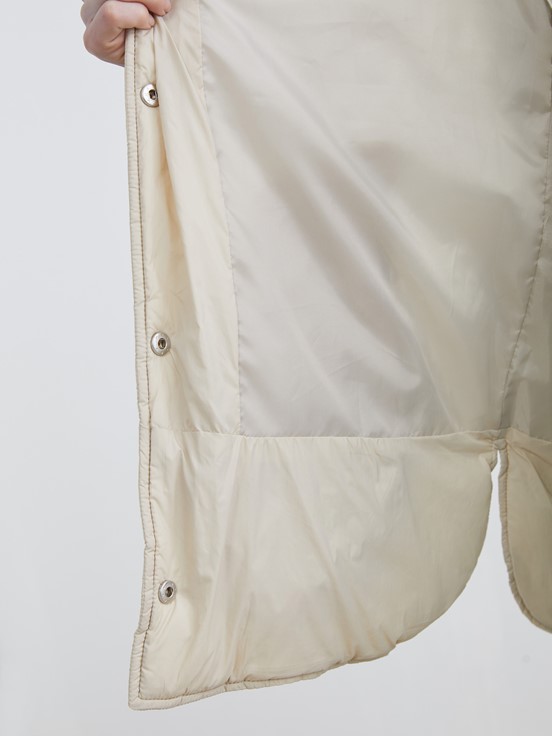 Şişme Mont TAŞ RENGİ