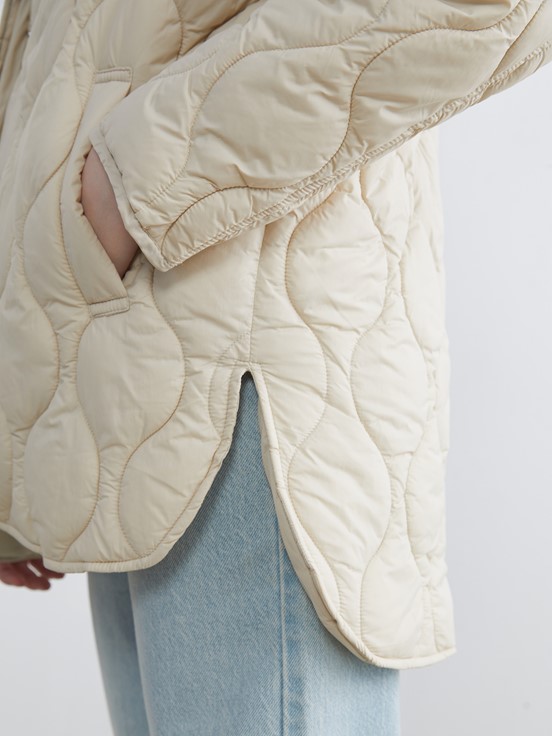 Şişme Mont TAŞ RENGİ