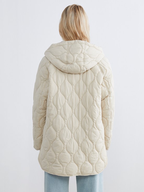 Şişme Mont TAŞ RENGİ