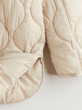 Şişme Mont TAŞ RENGİ