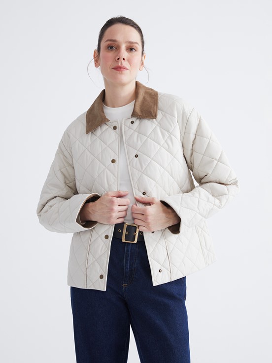 Şişme Mont TAŞ RENGİ