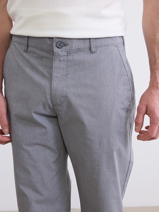 Chino Pantolon GRİ MELANJ