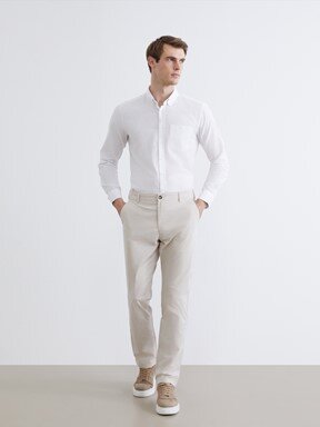 Chino Pantolon GRİ MELANJ