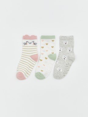 Soket Çorap KREM RENGİ