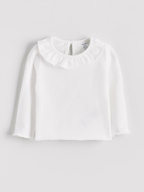 Elbise PEMBE BASKILI