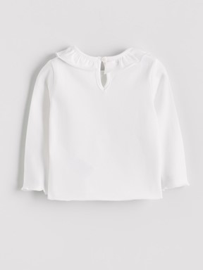 Elbise PEMBE BASKILI