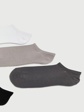 Sneaker Çorap KARIŞIK RENK İPLİĞİ BOYALI