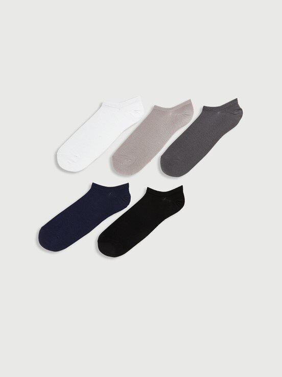 Sneaker Çorap KARIŞIK RENK İPLİĞİ BOYALI
