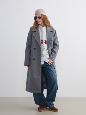 Kaşe Kaban YENİ SİYAH