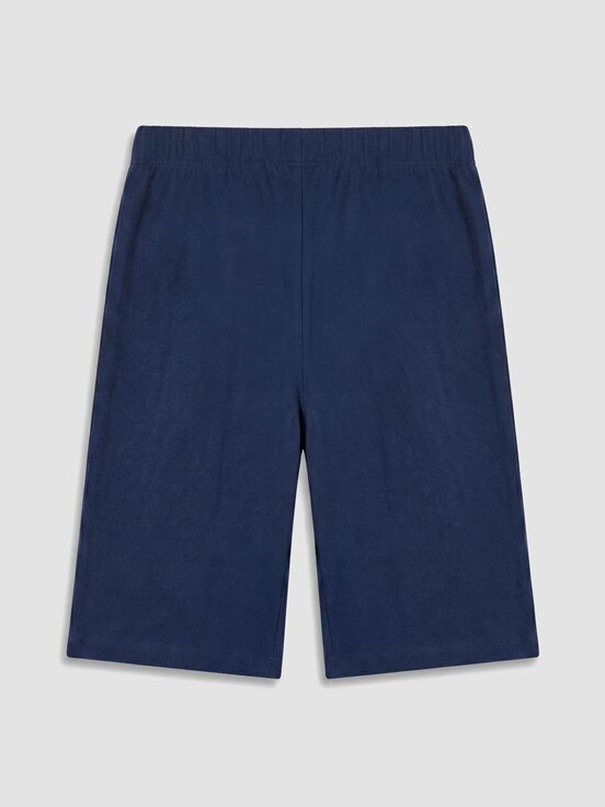 Şortlu Pijama Takımı EKRU BASKILI