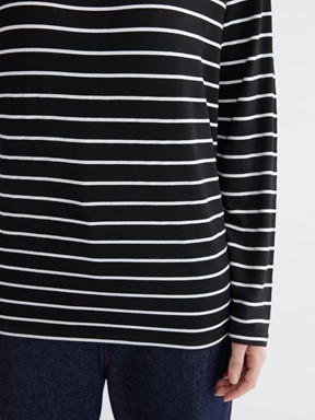 Tişört SİYAH ÇİZGİLİ