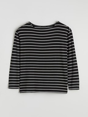 Tişört SİYAH ÇİZGİLİ