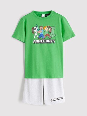 Şortlu Pijama Takımı YEŞİL