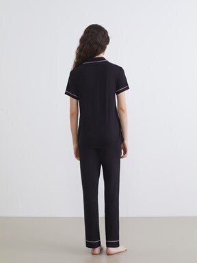 Pijama Takım YENİ SİYAH