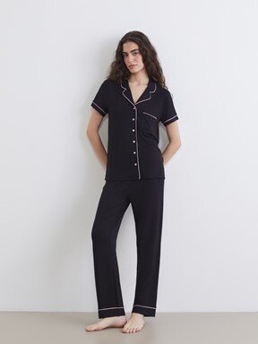 Pijama Takım YENİ SİYAH