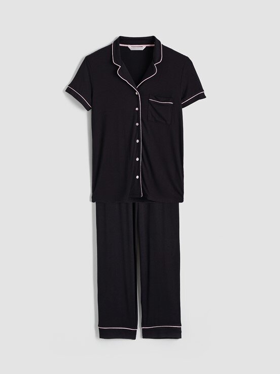 Pijama Takım YENİ SİYAH