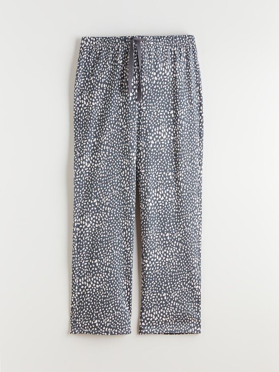 Pijama Takım KOYU GRİ BASKILI