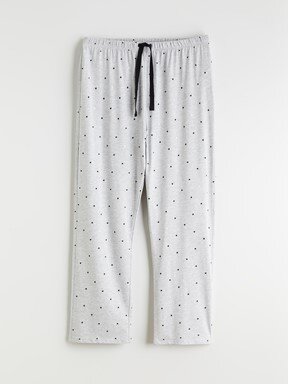 Pijama Alt GRİ MELANJ BASKILI