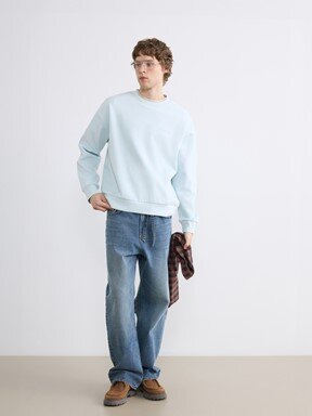 Sweatshirt AÇIK MAVİ