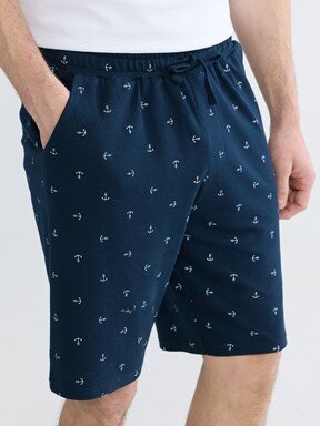Pijama Alt LACİVERT BASKILI