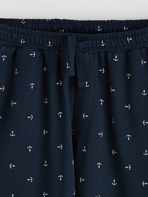 Pijama Alt LACİVERT BASKILI