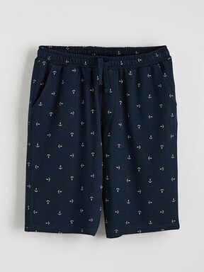 Pijama Alt LACİVERT BASKILI